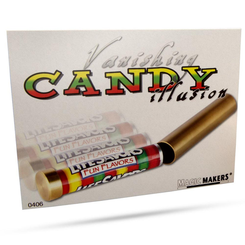 Vanishing Candy Illusion - Candy into Silk Streamer Trick-Magic Makers Inc.