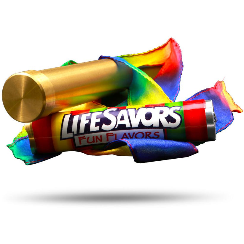Vanishing Candy Illusion - Candy into Silk Streamer Trick-Magic Makers Inc.