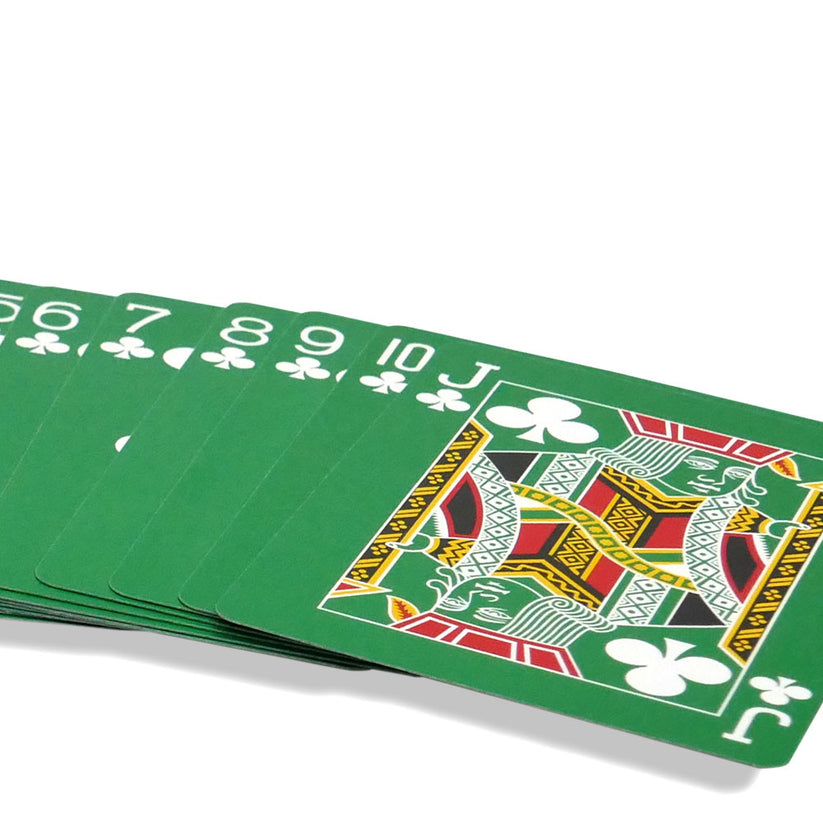 Green & White Reversed Back Bicycle Deck Playing Cards-Magic Makers Inc