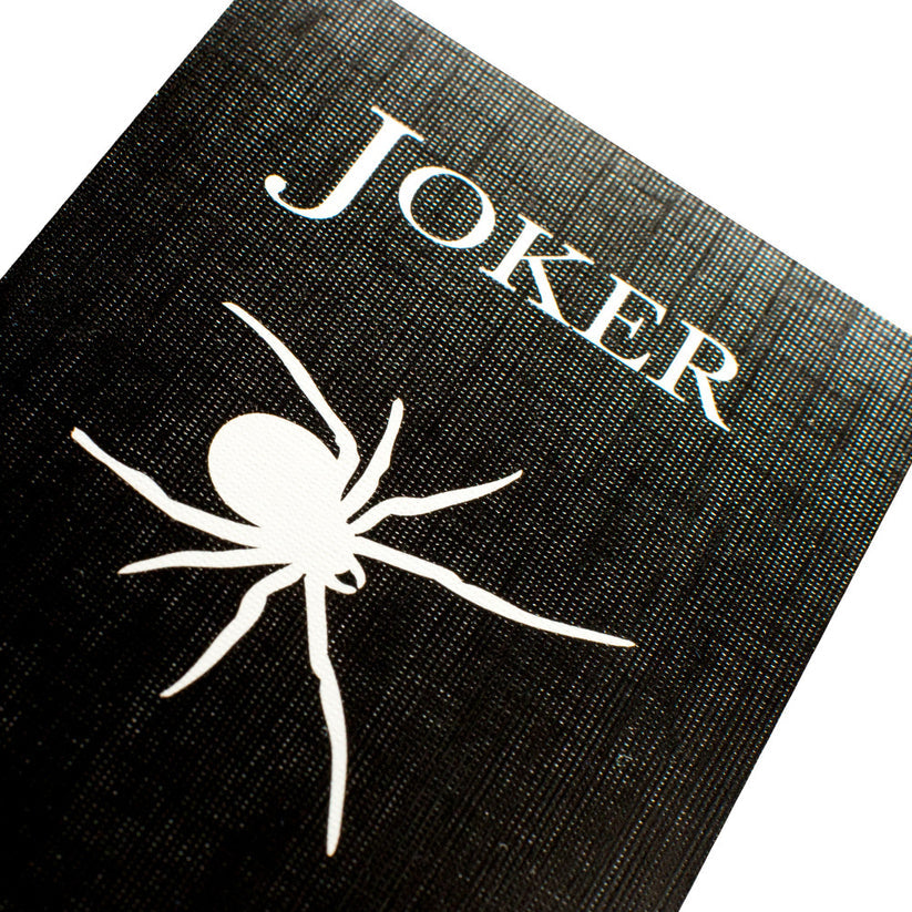 Black, White & Red Spider Deck Bicycle Playing Cards-Magic Makers Inc