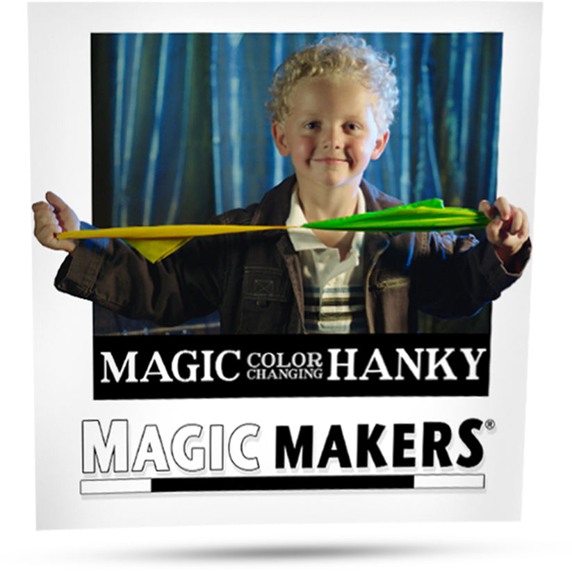 Magic Color Changing Hanky Trick-Magic Makers Inc.