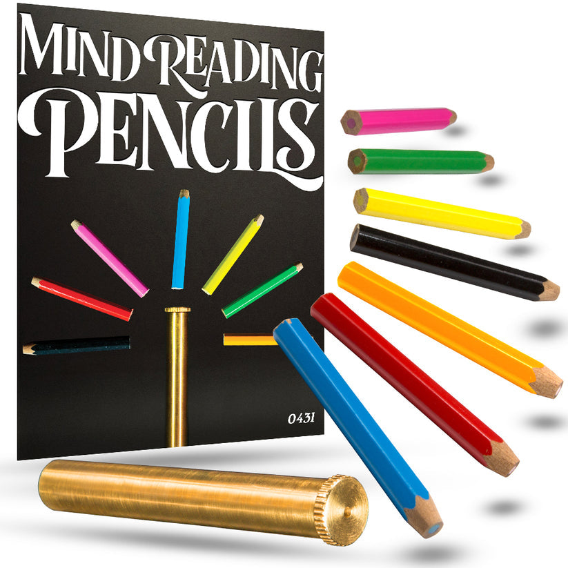 Mind Reading Pencils Magic Trick-Magic Makers Inc