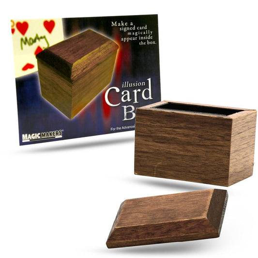 Illusion Card Box - Appearing Card In Box Trick-Magic Makers Inc.
