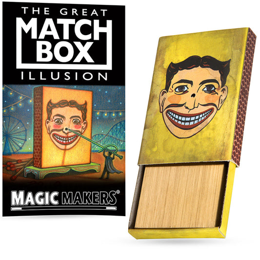 Match Box Magic Trick - The Great Illusion-Magic Makers Inc.