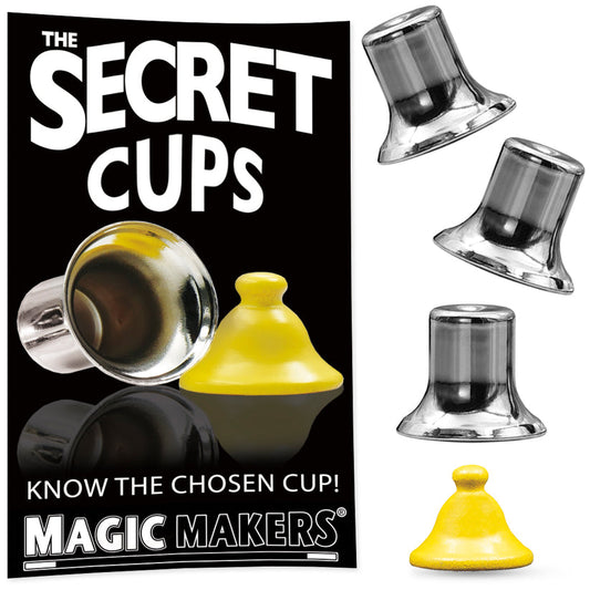 Secret Cups Magic Trick-Magic Makers Inc.
